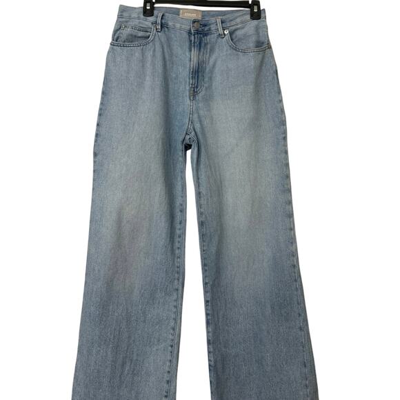 Everlane The Summer Wide Leg Jean Light Wash High Rise Women’s 28 - Picture 3 of 12
